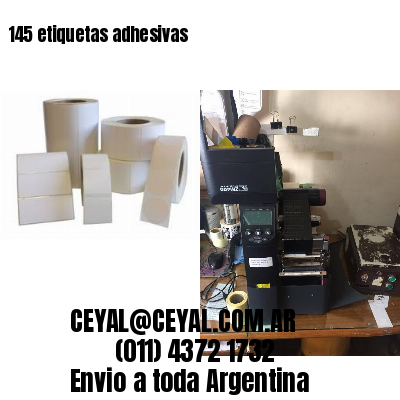 145 etiquetas adhesivas