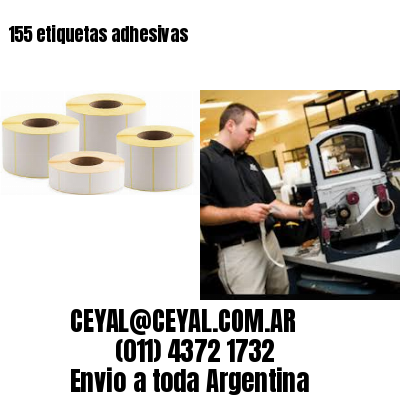 155 etiquetas adhesivas