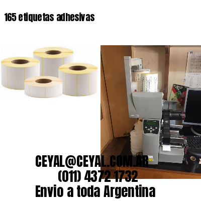 165 etiquetas adhesivas