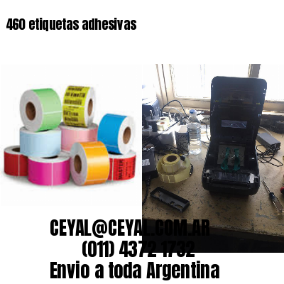 460 etiquetas adhesivas