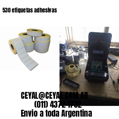 530 etiquetas adhesivas