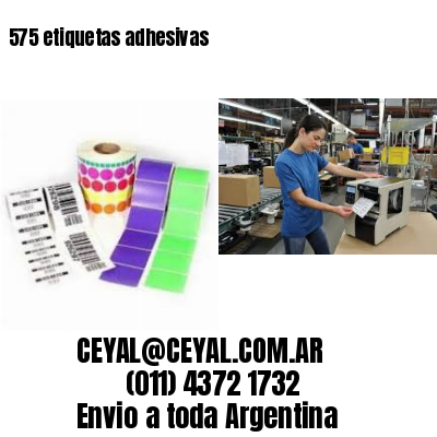 575 etiquetas adhesivas