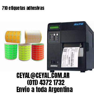 710 etiquetas adhesivas