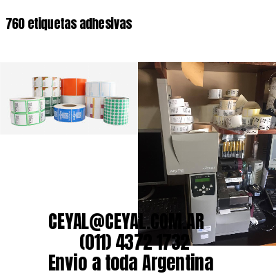 760 etiquetas adhesivas