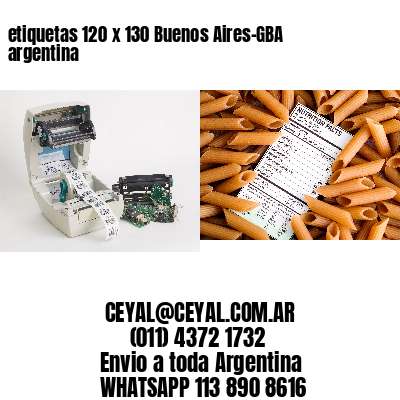 etiquetas 120 x 130 Buenos Aires-GBA argentina