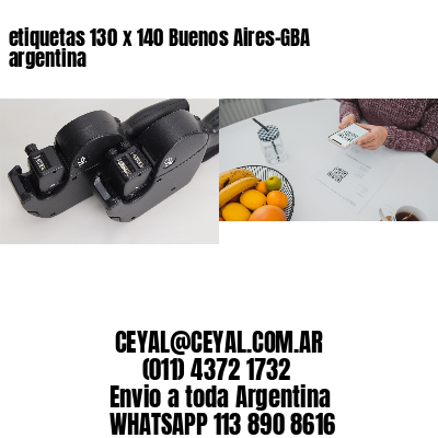 etiquetas 130 x 140 Buenos Aires-GBA argentina