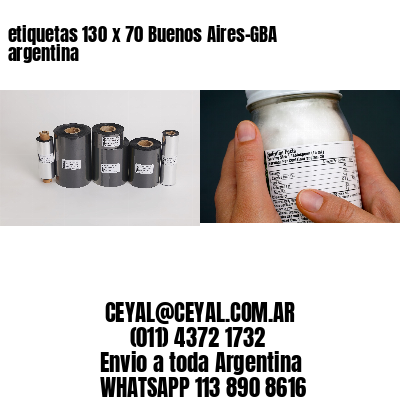 etiquetas 130 x 70 Buenos Aires-GBA argentina