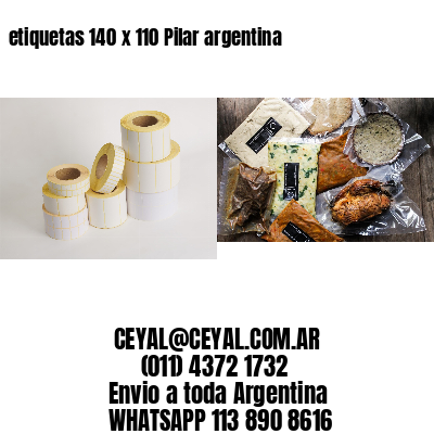 etiquetas 140 x 110 Pilar argentina