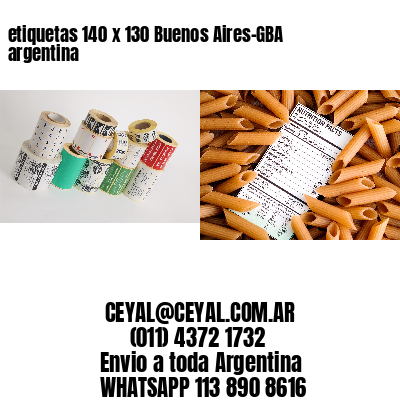 etiquetas 140 x 130 Buenos Aires-GBA argentina