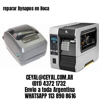 reparar Dynapos en Boca