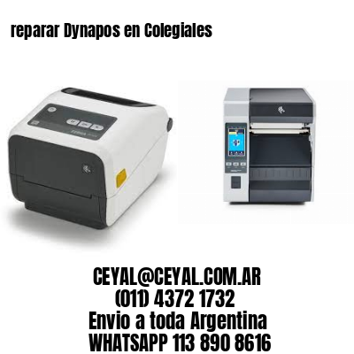 reparar Dynapos en Colegiales