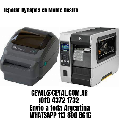 reparar Dynapos en Monte Castro