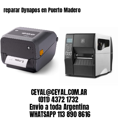 reparar Dynapos en Puerto Madero