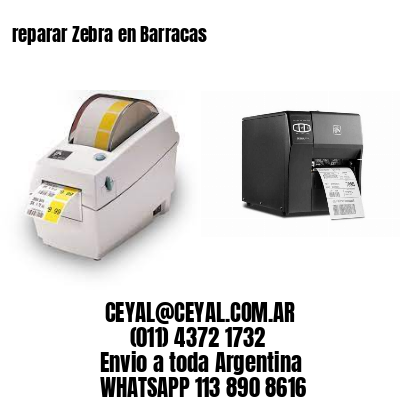 reparar Zebra en Barracas