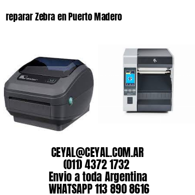 reparar Zebra en Puerto Madero