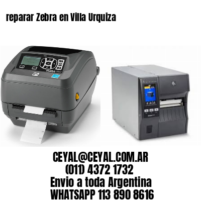 reparar Zebra en Villa Urquiza