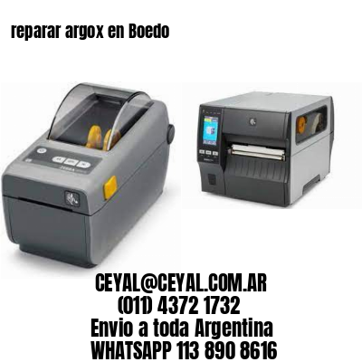 reparar argox en Boedo