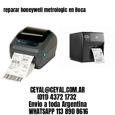 reparar honeywell metrologic en Boca