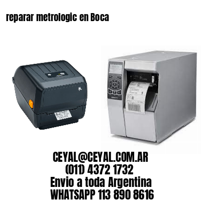 reparar metrologic en Boca