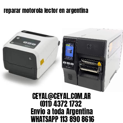 reparar motorola lector en argentina