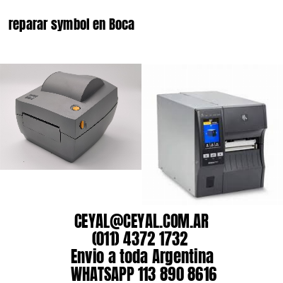 reparar symbol en Boca