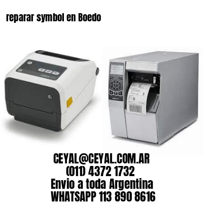 reparar symbol en Boedo