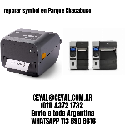 reparar symbol en Parque Chacabuco