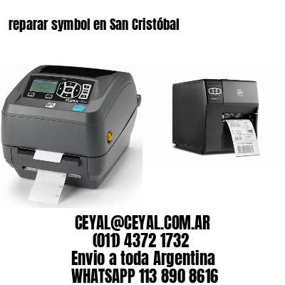 reparar symbol en San Cristóbal