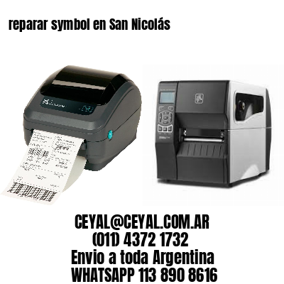 reparar symbol en San Nicolás