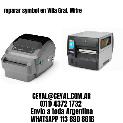 reparar symbol en Villa Gral. Mitre