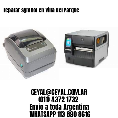 reparar symbol en Villa del Parque