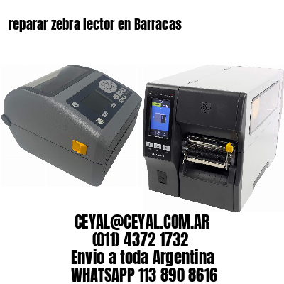 reparar zebra lector en Barracas