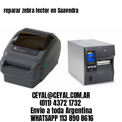 reparar zebra lector en Saavedra