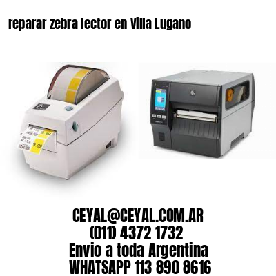 reparar zebra lector en Villa Lugano