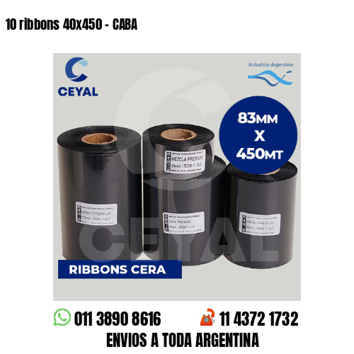 10 ribbons 40×450 – CABA