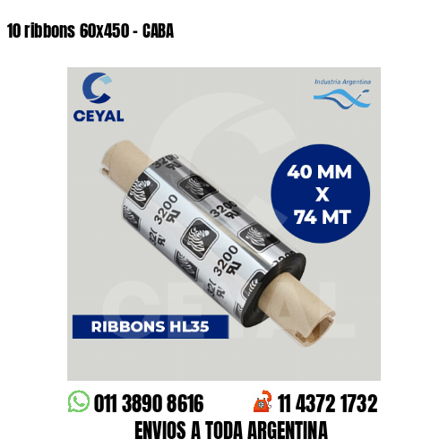 10 ribbons 60×450 – CABA