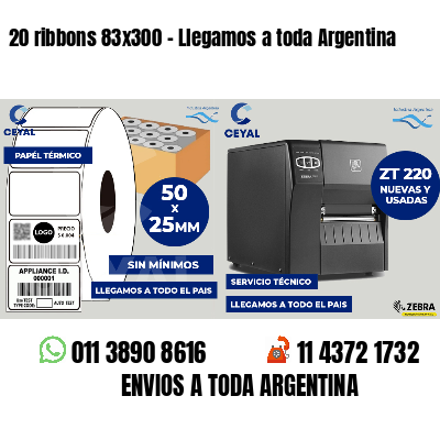 20 ribbons 83x300 - Llegamos a toda Argentina