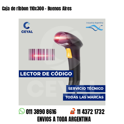 Caja de ribbon 110x300 - Buenos Aires