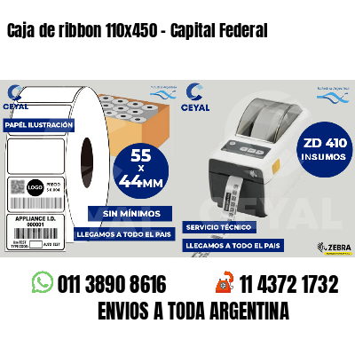 Caja de ribbon 110x450 - Capital Federal