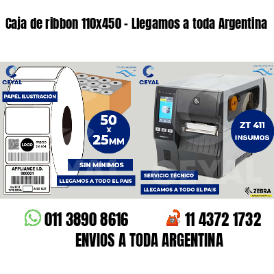 Caja de ribbon 110x450 - Llegamos a toda Argentina