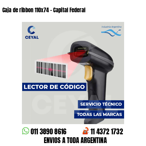 Caja de ribbon 110x74 - Capital Federal