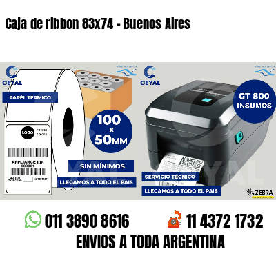 Caja de ribbon 83x74 - Buenos Aires