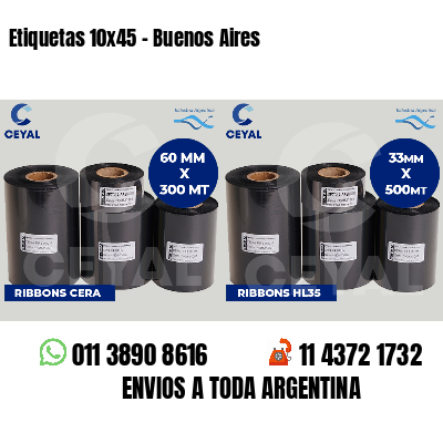 Etiquetas 10x45 - Buenos Aires