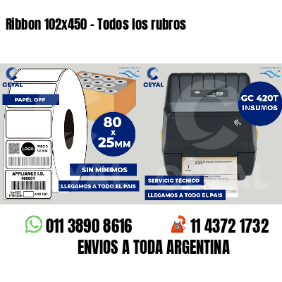 Ribbon 102x450 - Todos los rubros