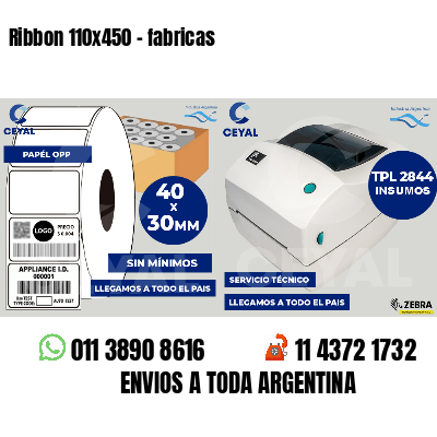 Ribbon 110x450 - fabricas