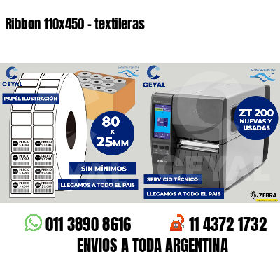 Ribbon 110x450 - textileras