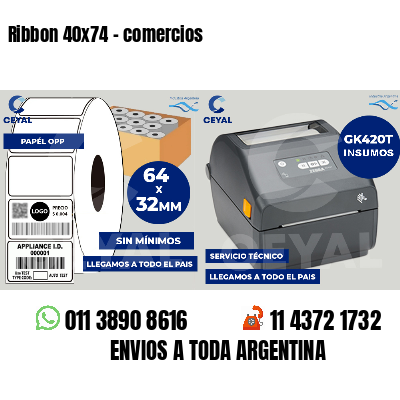 Ribbon 40x74 - comercios