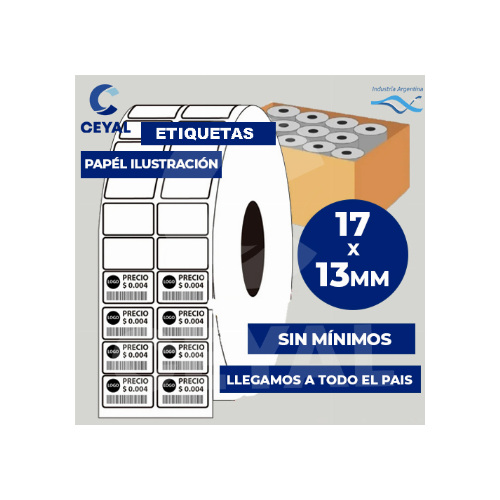 etiquetas adhesivas   ribbon de 40 mm industrias