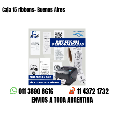 Caja 15 ribbons- Buenos Aires