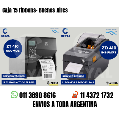 Caja 15 ribbons- Buenos Aires